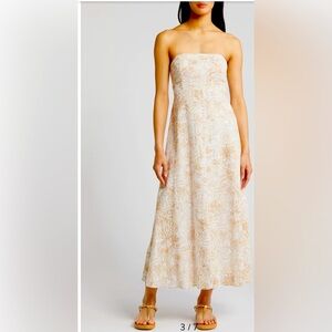 Lilly Pulitzer Jorgian Linen Toile Midi Dress size 2. Only wore once.